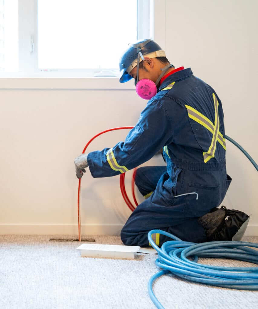 Complete air duct cleaning services in Edmonton and surrounding areas.