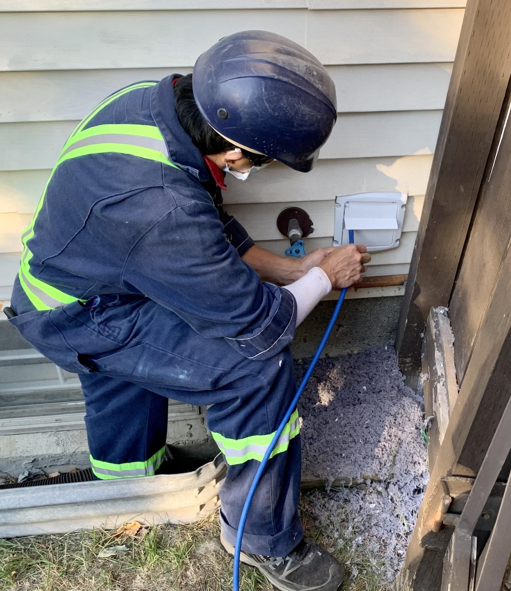 Dryer vent sale cleaning from outside